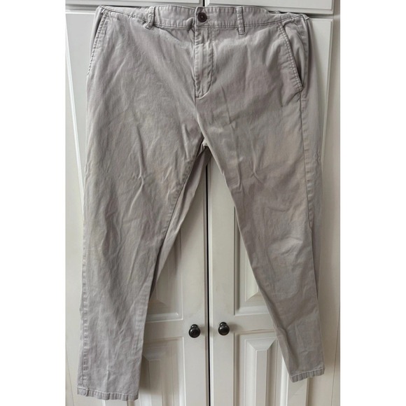 Weatherproof Vintage‎ Pants Regular Fit Mens 34x30 Tan Khaki Stretch 4 Pocket - Picture 1 of 12